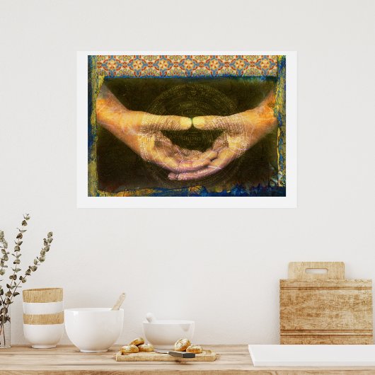 Alchemical Mudra Poster (Keuken)