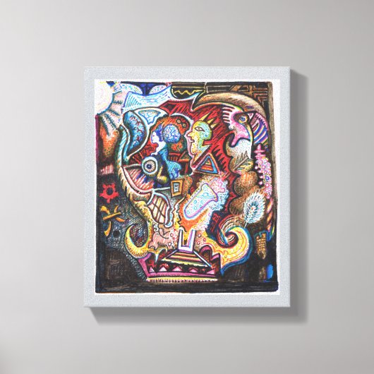 Alchemical Nader Canvas Wall Art (Voorkant)