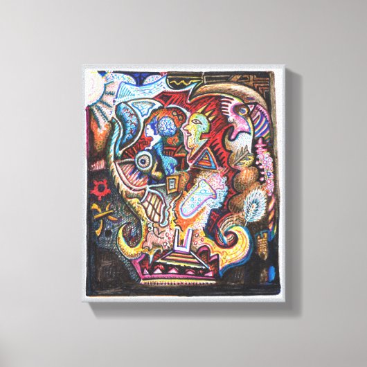 Alchemical Nader Canvas Wall Art Afdruk (Voorkant)