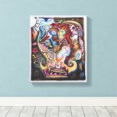 Alchemical Nader Canvas Wall Art Afdruk (Insitu (Houten vloer))