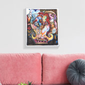 Alchemical Nader Canvas Wall Art Afdruk (Insitu (Woonkamer))