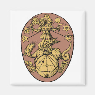 Alchemical Rebis Magneet