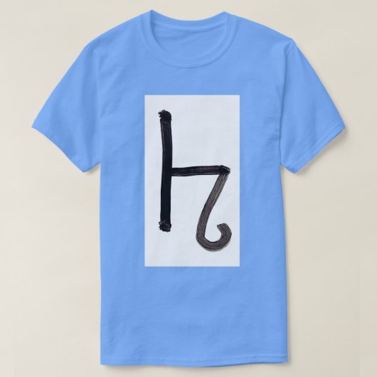 Alchemical Symbols Lapis Lazuli T-shirt (Design voorkant)