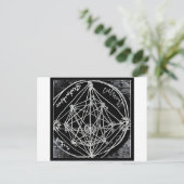 Alchemical transmutation art briefkaart (Staand voorkant)