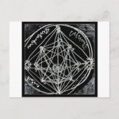 Alchemical transmutation art briefkaart (Voorkant)