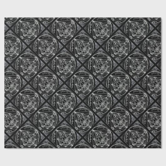 Alchemical transmutation art cadeaupapier (Vlak)