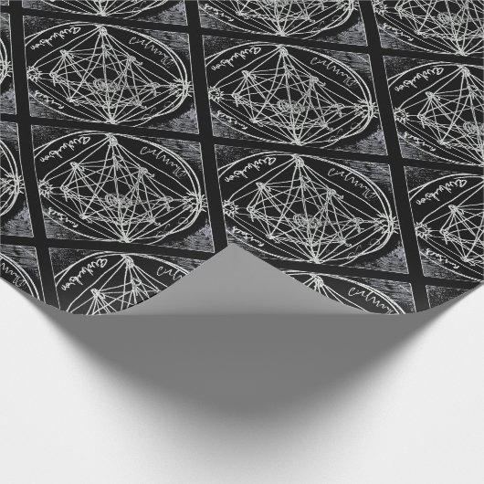 Alchemical transmutation art cadeaupapier (Hoek)