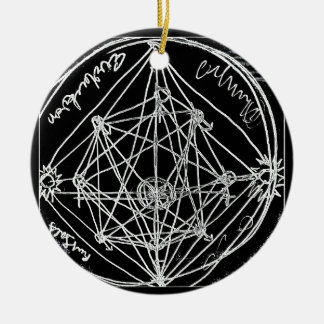 Alchemical transmutation art keramisch ornament