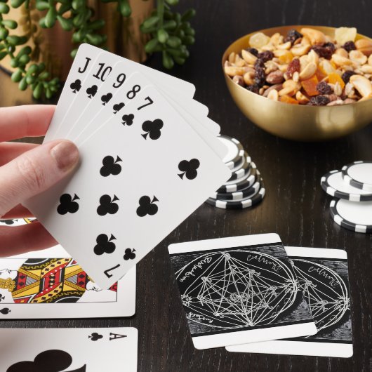 Alchemical transmutation art pokerkaarten (Insitu)