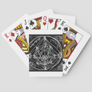 Alchemical transmutation art pokerkaarten