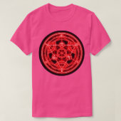 Alchemie cirkel 6 t-shirt (Design voorkant)