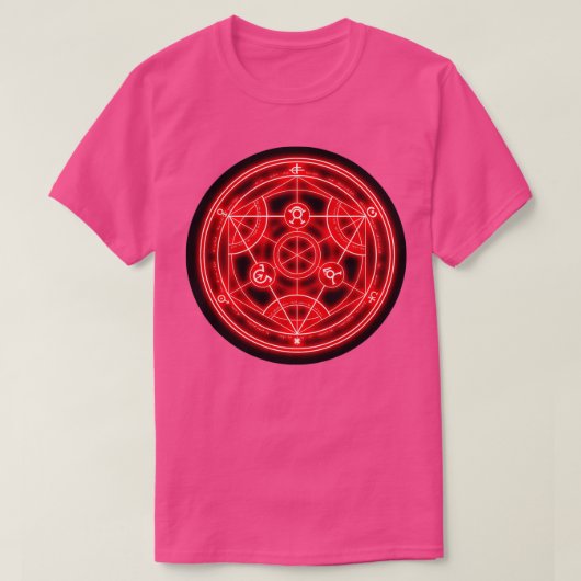 Alchemie cirkel 6 t-shirt (Design voorkant)