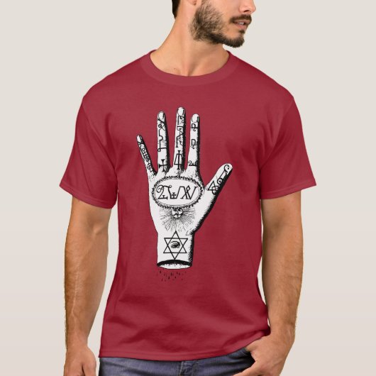 Alchemie en handlijnkunde I T-shirt (Voorkant)