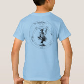 Alchemie en Mercurius met Caduceus T-shirt (Achterkant)