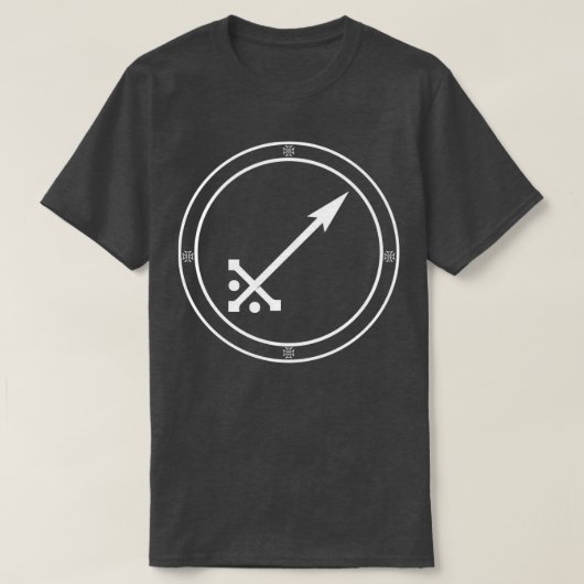 Alchemie IJzeralchemisch symbool T-shirt (Design voorkant)