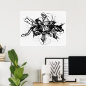 Alchemie - Inkt in water Poster (Thuiskantoor)