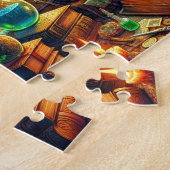 Alchemie Kamer Magische Elixers & Tovenarij Legpuzzel (Zijkant)