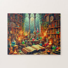 Alchemie Kamer Magische Elixers & Tovenarij Legpuzzel