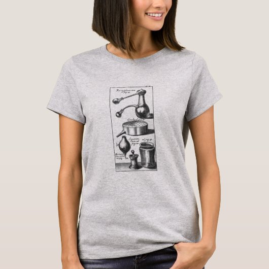 Alchemie Keuken Kookgerei T-shirt (Voorkant)