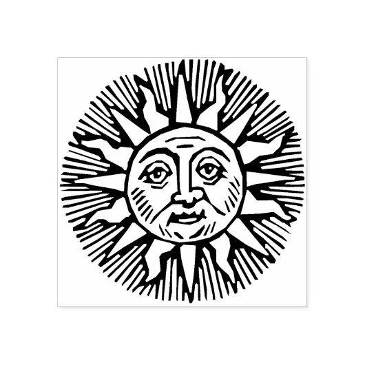 alchemie sun art - stempel (Afrduk)