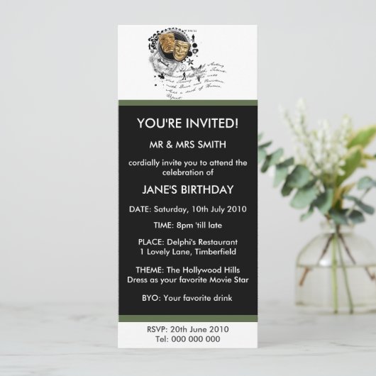 Alchemie van Acting Kaart (Staand voorkant)