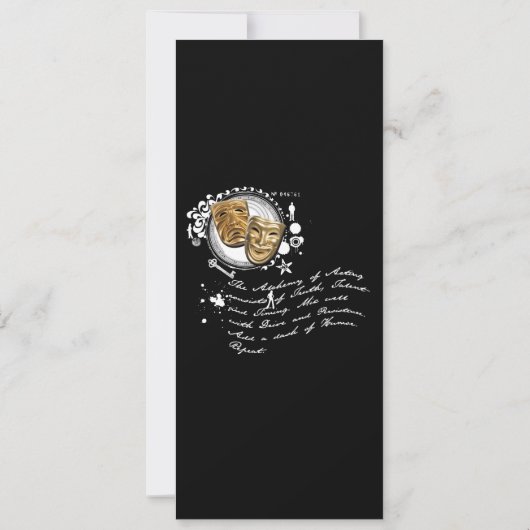 Alchemie van Acting Kaart (Achterkant)