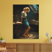 Alchemie van de stilte canvas afdruk (Insitu (Woonkamer))