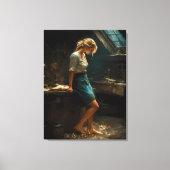 Alchemie van de stilte canvas afdruk (Voorkant)