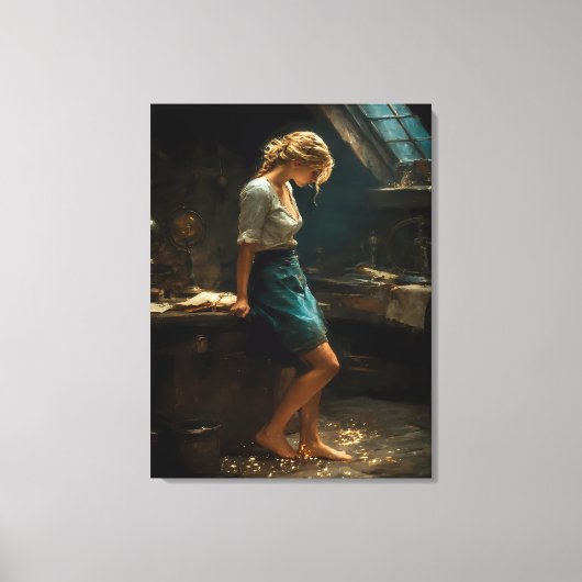 Alchemie van de stilte canvas afdruk (Voorkant)