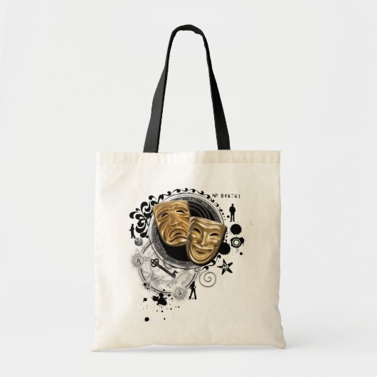 Alchemie van dramaskers tote bag (Voorkant)