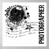 Alchemie van fotografie (fotograaf) poster (Voorkant)