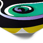 Alchemie van rockmuziek poster (Hoek)