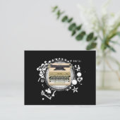 Alchemie van schrijfmachines briefkaart (Staand voorkant)