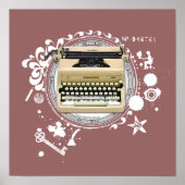 Alchemie van schrijfmachines poster (Voorkant)