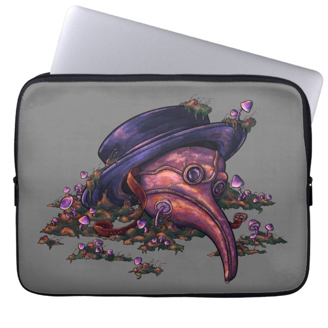 Alchemie van verval laptop sleeve (Voorkant)