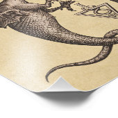 Alchemieschillen voor zwavel en kwik foto afdruk (Hoek)