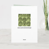 alchemiesymbolen wenskaart kaart (Achterkant)