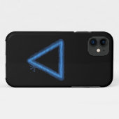 Alchemiesymbool golvend waterelement Case-Mate iPhone case (Achterkant (horizontaal))