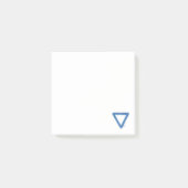 Alchemiesymbool golvend waterelement post-it® notes (Voorkant)