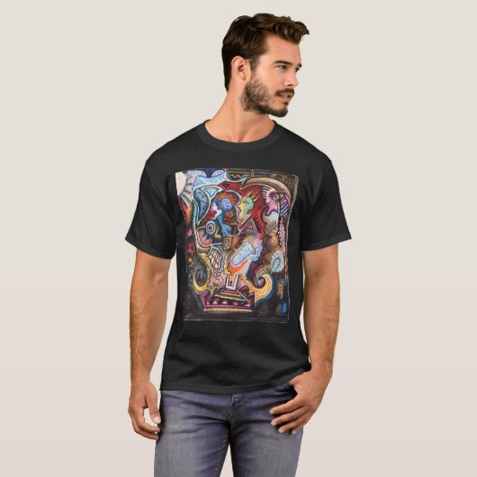 Alchemisch achtervolgen t-shirt (Voorkant volledig)