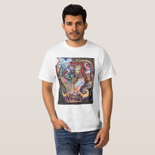 Alchemisch achtervolgen t-shirt (Voorkant volledig)