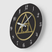 Alchemisch symbool grote klok (Hoek)