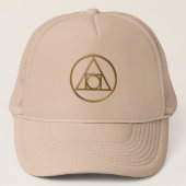 Alchemisch symbool trucker pet (Voorkant)
