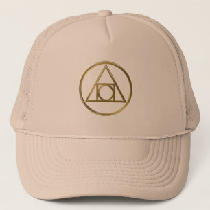 Alchemisch symbool trucker pet