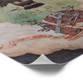  alchemische illustratie poster (Hoek)