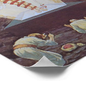  alchemische illustratie poster (Hoek)