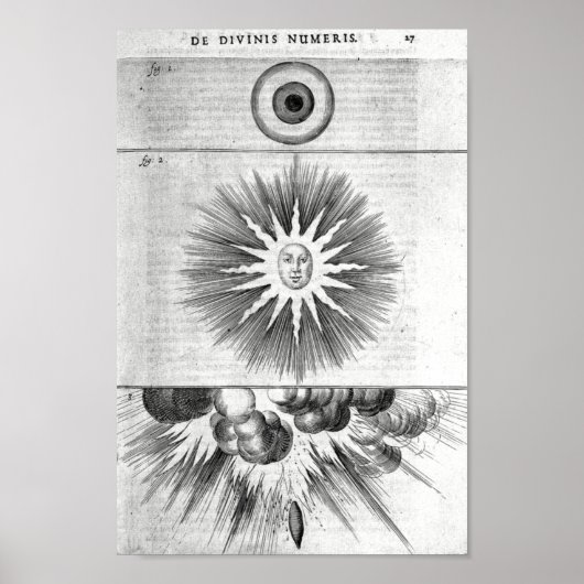  alchemische illustratie poster (Voorkant)