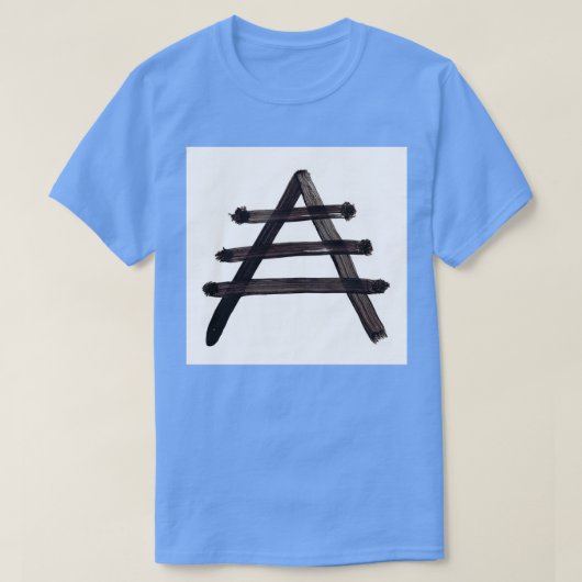 Alchemische symbolen Amalgam 2 T-shirt (Design voorkant)