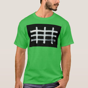 Alchemische symbolen Aquafortis Eén omgekeerd T-shirt