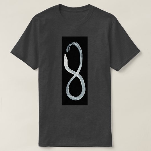 Alchemische symbolen Bistmuth One omgekeerd T-shirt (Design voorkant)